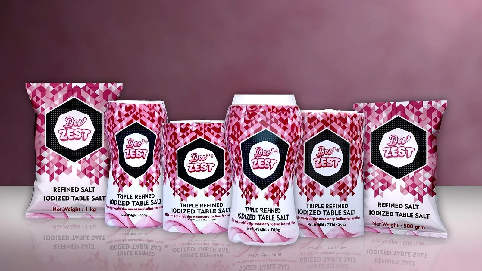 DEV ZEST salt packs